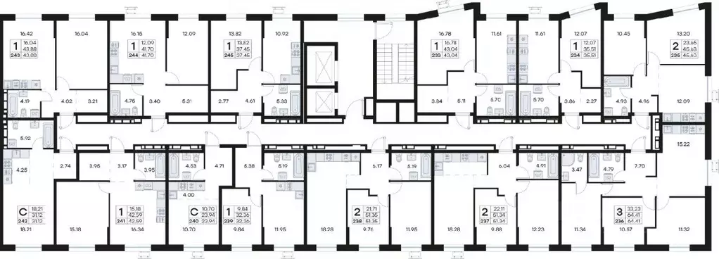 1-к кв. Приморский край, Владивосток Катерная ул., 31/2 (32.36 м) - Фото 2