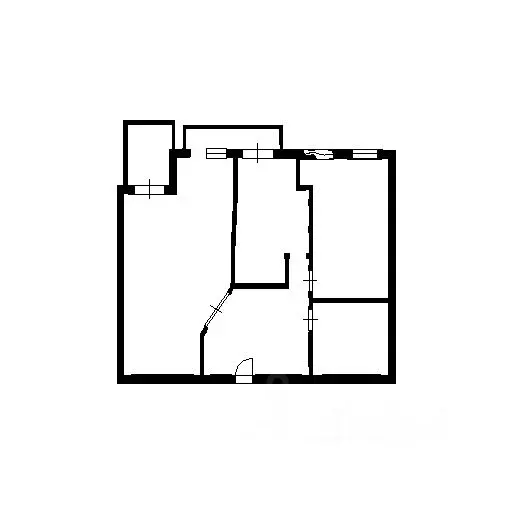 3-к кв. Москва Староволынская ул., 15к1 (94.9 м) - Фото 2