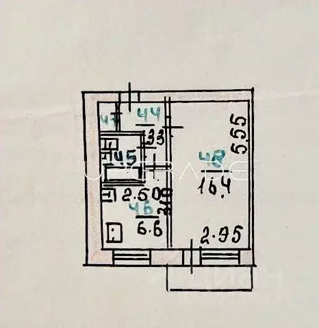 1-к кв. Орловская область, Орел Пионерская ул., 21 (30.1 м) - Фото 1