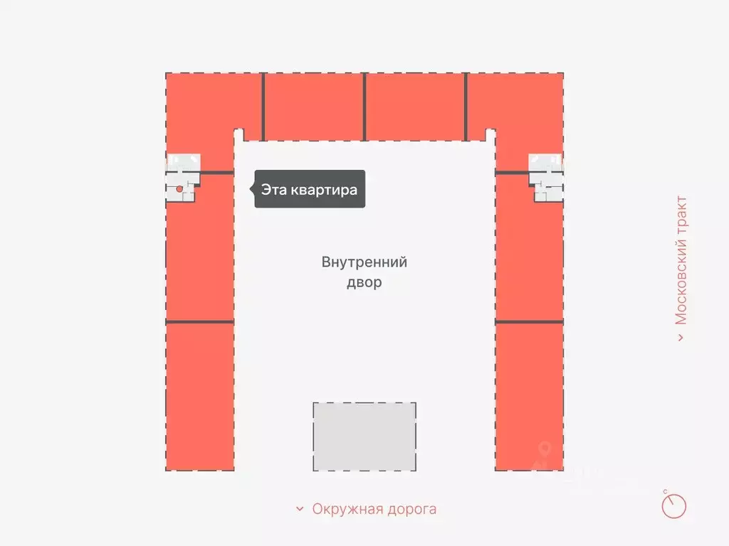 2-к кв. Тюменская область, Тюмень Кремлевская ул., 95 (38.5 м) - Фото 1