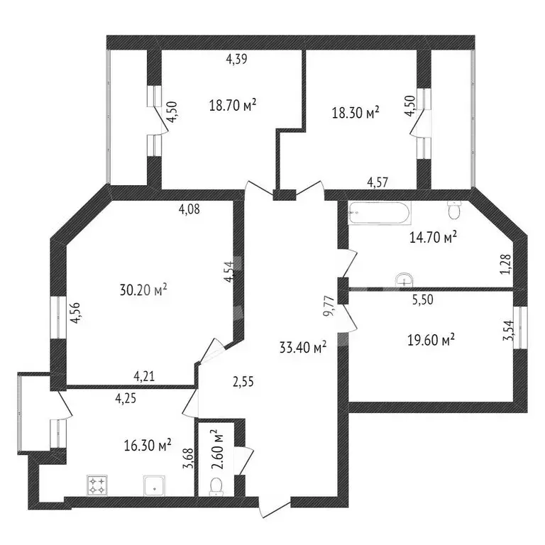 4-комнатная квартира: Тюмень, улица Ленина, 38/2 (153 м) - Фото 0