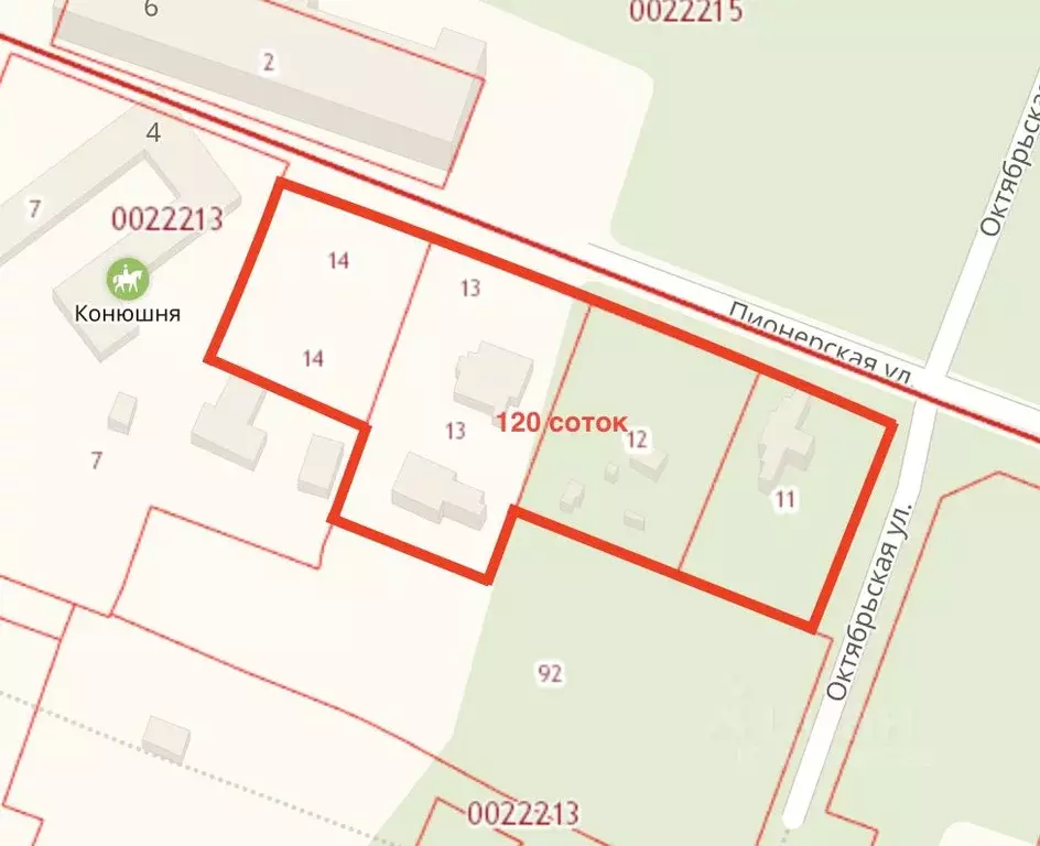 Участок в Санкт-Петербург пос. Комарово, ул. Пионерская (120.0 сот.) - Фото 2