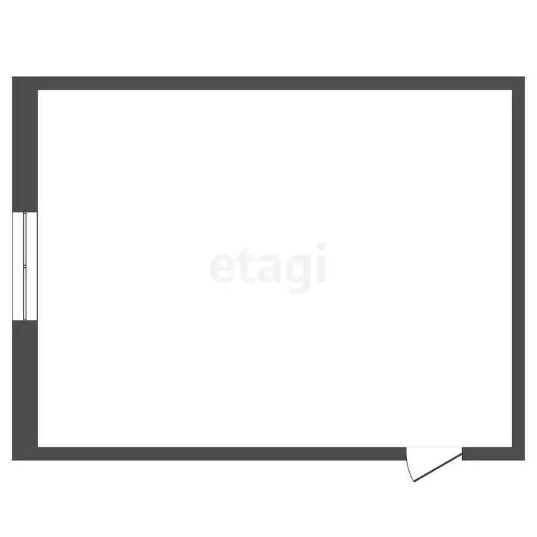 1к в -комнатной квартире (17.9 м) - Фото 1