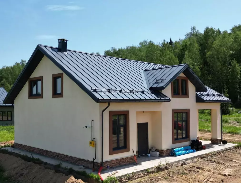 Дом в Калужская область, Боровский муниципальный округ, Совьяки с/пос, ... - Фото 1