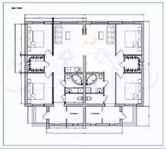 Дом в Крым, Симферопольский район, с. Мирное ул. Бекира Османова (150 ... - Фото 2