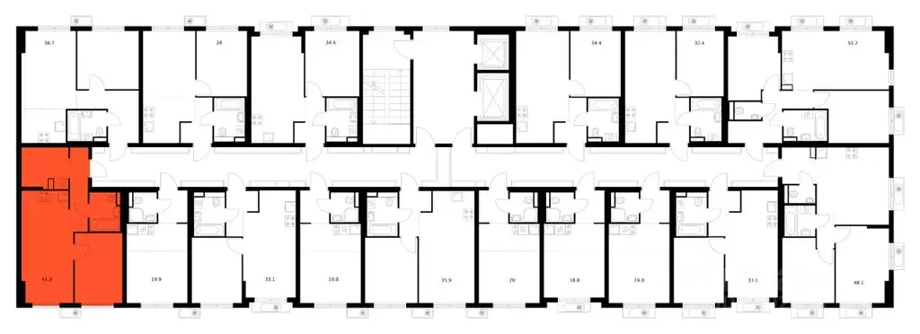 1-к кв. Московская область, Ленинский городской округ, Боброво пгт ... - Фото 2