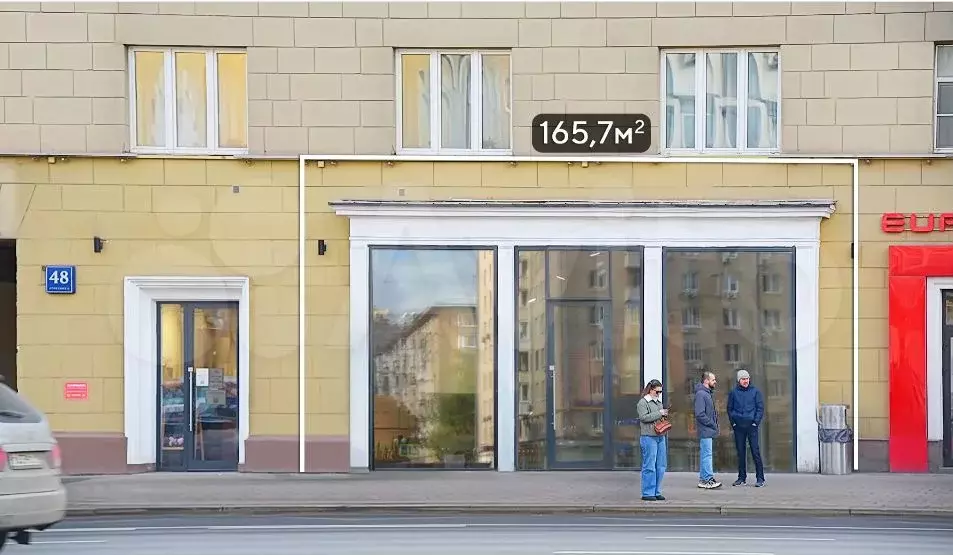 Торговое на первой линии 165,7м - Фото 0