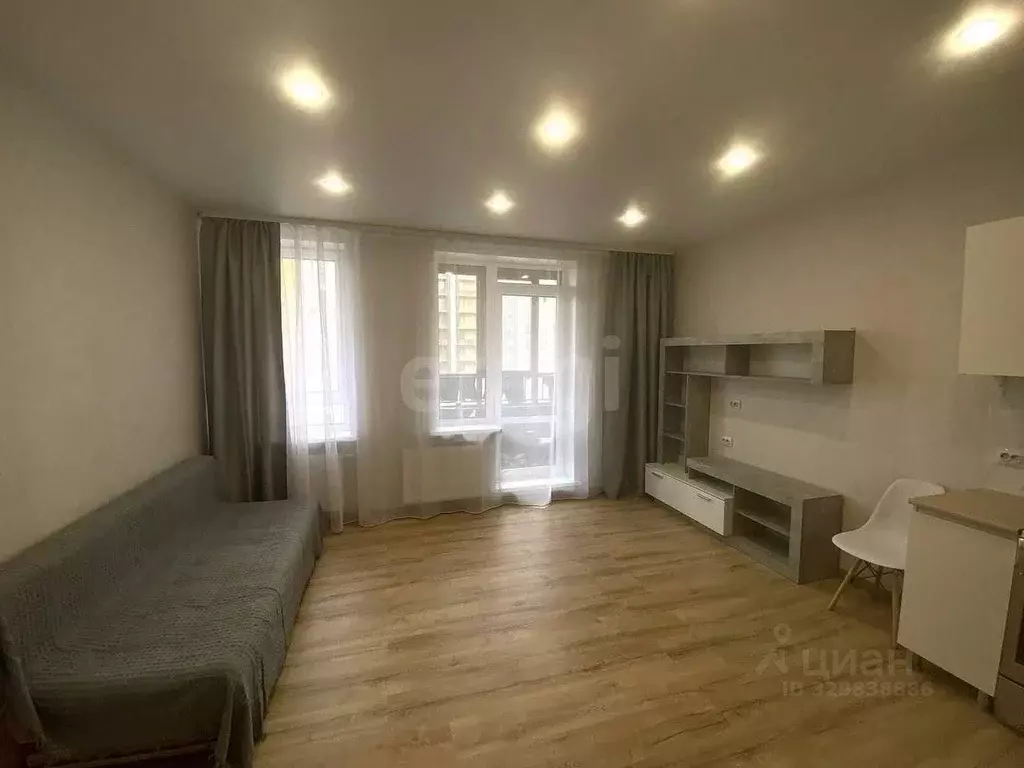 Студия Пермский край, Пермь ул. Космонавта Леонова, 41к2 (28.4 м) - Фото 2
