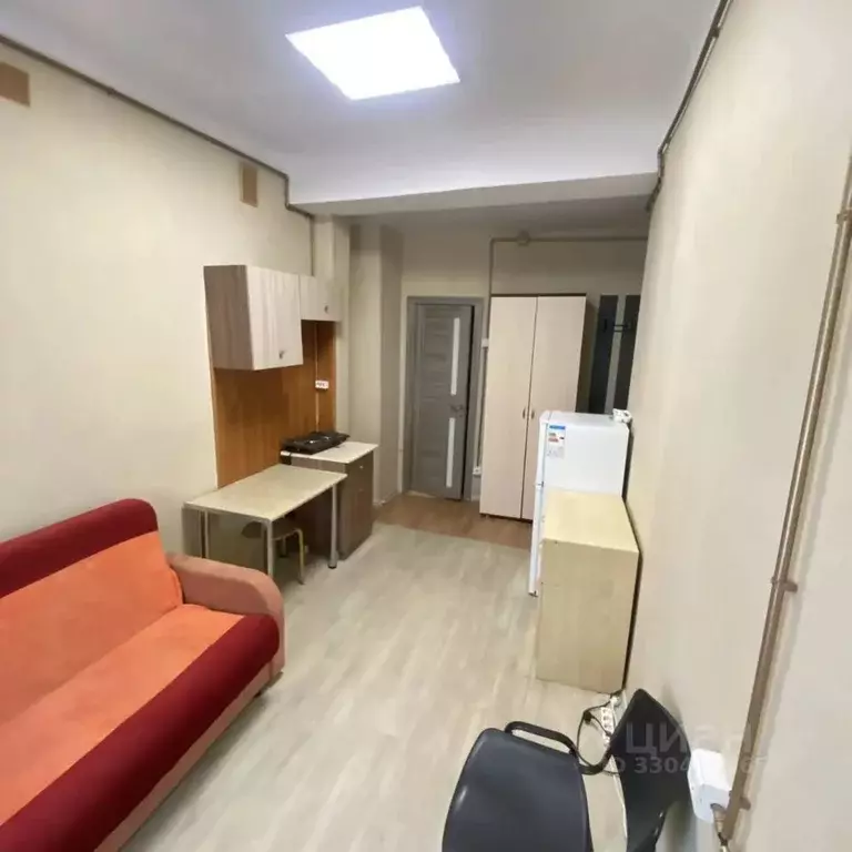 Студия Томская область, Томск ул. Усова, 29 (16.0 м) - Фото 1