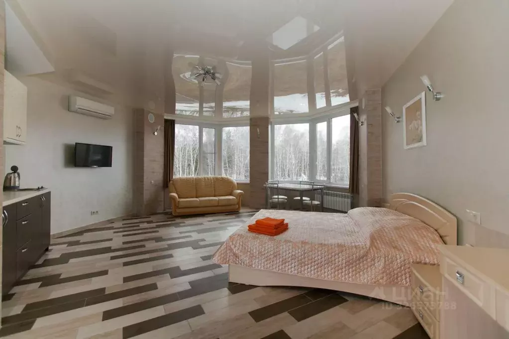 Студия Омская область, Омский район муниципальный округ, с. Красноярка ... - Фото 1