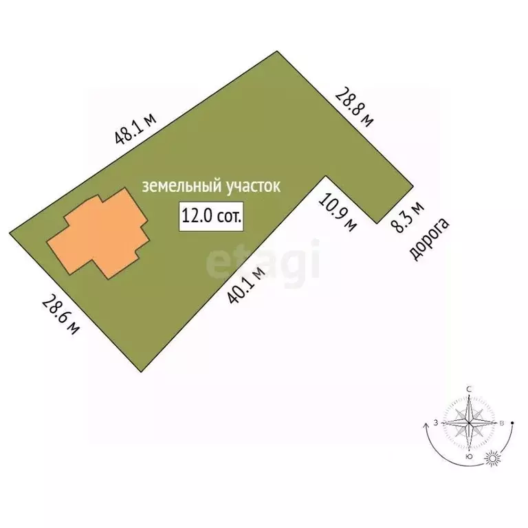 Дом в Ленинградская область, Всеволожский район, Агалатовское с/пос, ... - Фото 1