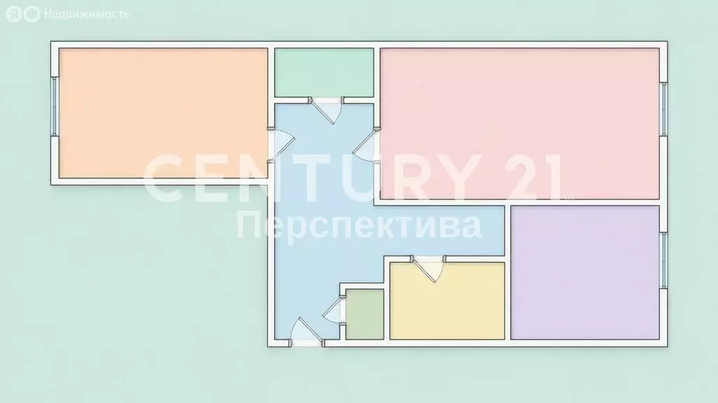 2-комнатная квартира: Люберцы, улица Строителей, 2к1 (44.8 м) - Фото 2