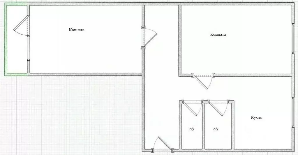 2-к кв. Приморский край, Владивосток ул. Героев Хасана, 10 (43.6 м) - Фото 1