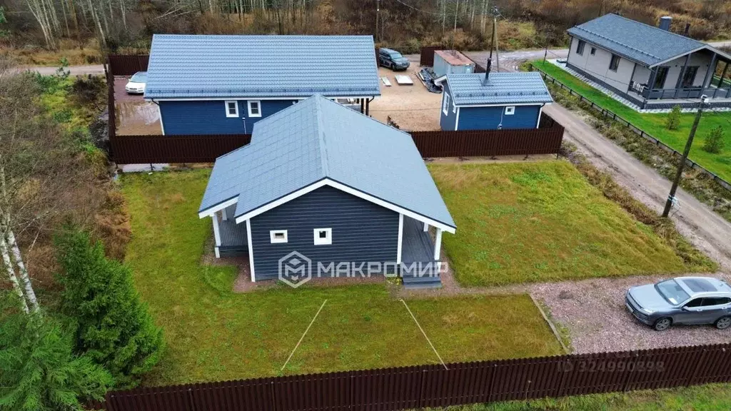 Дом в Ленинградская область, Выборгский район, Рощинское городское ... - Фото 1