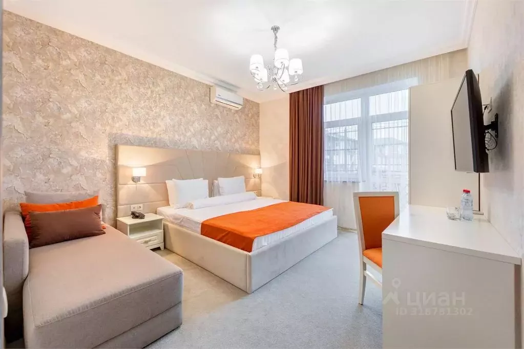 Комната Краснодарский край, Анапа ул. Гулаева, 6 (60.0 м) - Фото 0