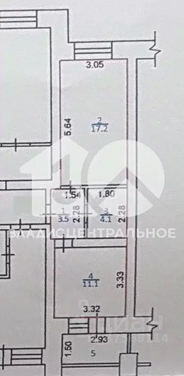 1-к кв. Новосибирская область, Бердск ул. Ключевая, 61/1 (36.0 м) - Фото 2