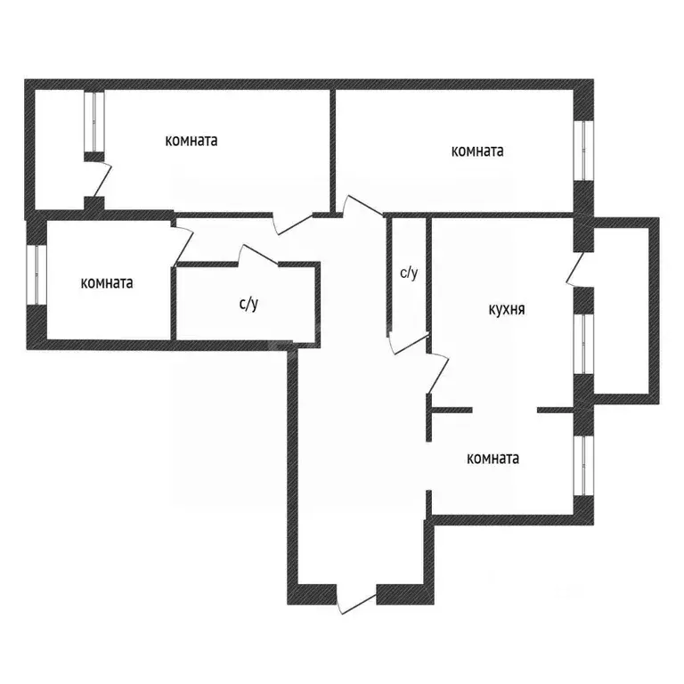 4-к кв. Ленинградская область, Кириши Восточная ул., 20 (110.5 м) - Фото 2
