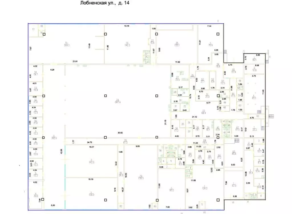 Помещение свободного назначения в Москва Лобненская ул., 14 (3364 м) - Фото 1