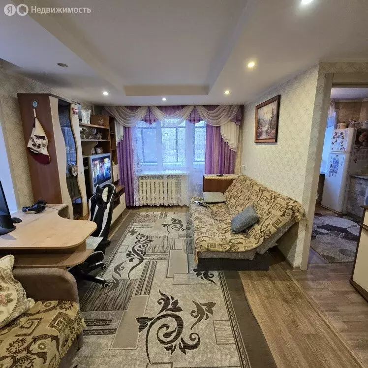 1-комнатная квартира: Курган, улица Володарского, 54 (31.2 м) - Фото 1