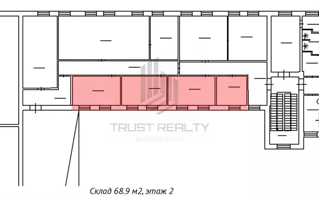 Склад (68.9 м) - Фото 2