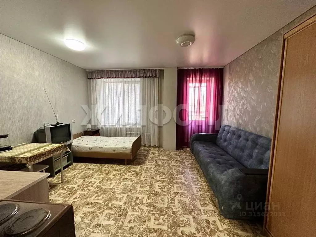 1-к кв. Хакасия, Абакан ул. Комарова, 24Б (28.0 м) - Фото 0