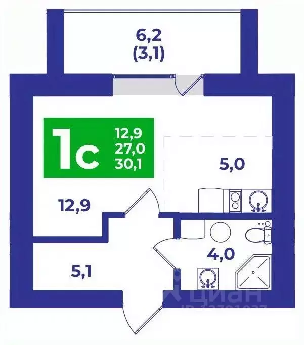 Студия Башкортостан, Стерлитамакский район, Отрадовский сельсовет, с. ... - Фото 1