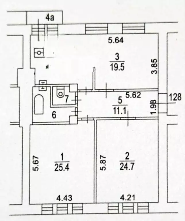 3-комнатная квартира: Москва, Новоспасский переулок, 3к1 (99 м) - Фото 0