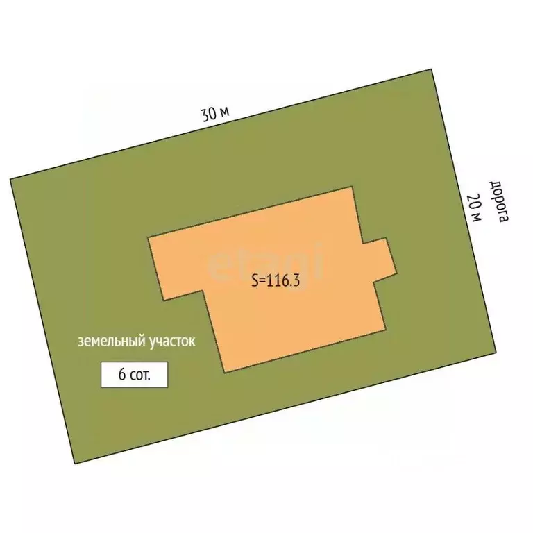 Дом в Ростовская область, Неклиновский район, с. Новобессергеневка ул. ... - Фото 2