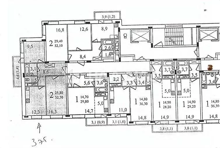 2-к кв. Московская область, Пушкино ул. Просвещения, 8к1 (53.9 м) - Фото 1