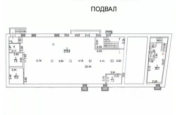 Помещение свободного назначения в Москва Оружейный пер., 15С1 (1795 м) - Фото 2