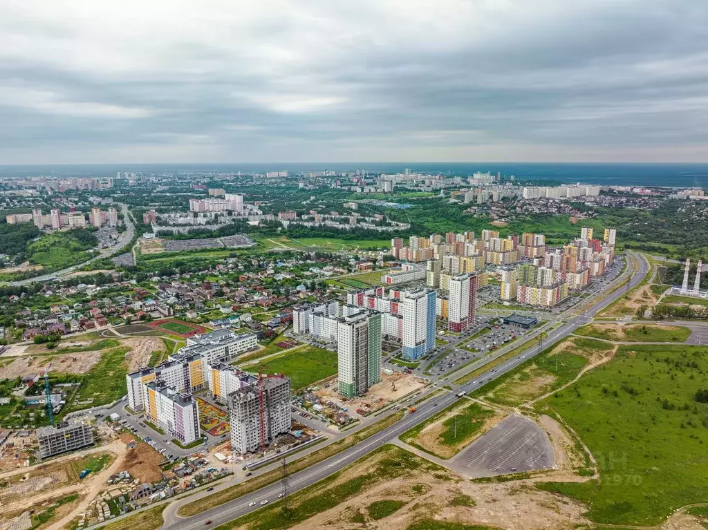 2-к кв. Нижегородская область, Нижний Новгород Кузнечиха Город жилой ... - Фото 0