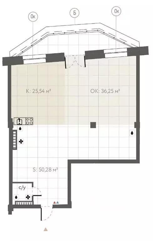 3-к кв. Иркутская область, Иркутск ул. Сурикова, 21А (122.59 м) - Фото 0