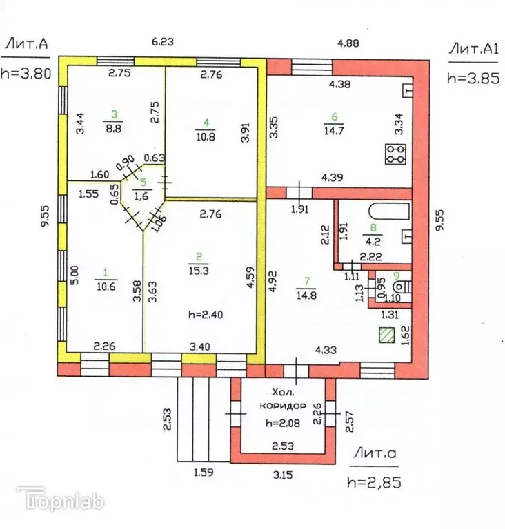 Дом в Орловская область, Орел Полевая ул., 32 (82 м) - Фото 2