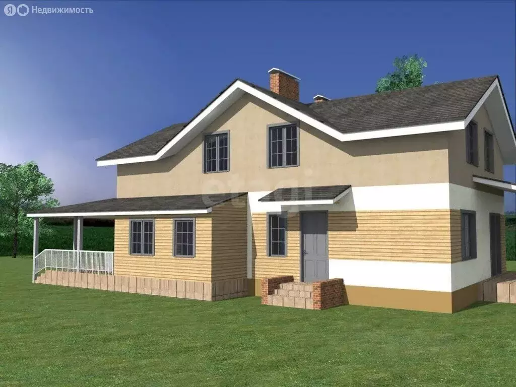 Дом в село Белозёрки, улица Дзержинского (90 м) - Фото 1