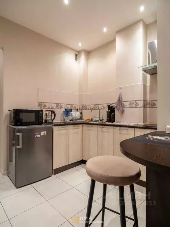 Студия Санкт-Петербург ул. Орджоникидзе, 52 (23.8 м) - Фото 1