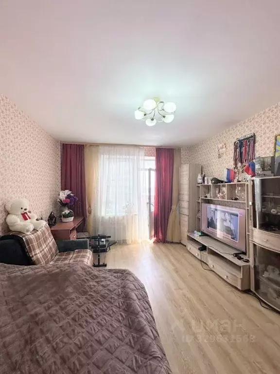 1-к кв. Псковская область, Псковский муниципальный округ, д. ... - Фото 2