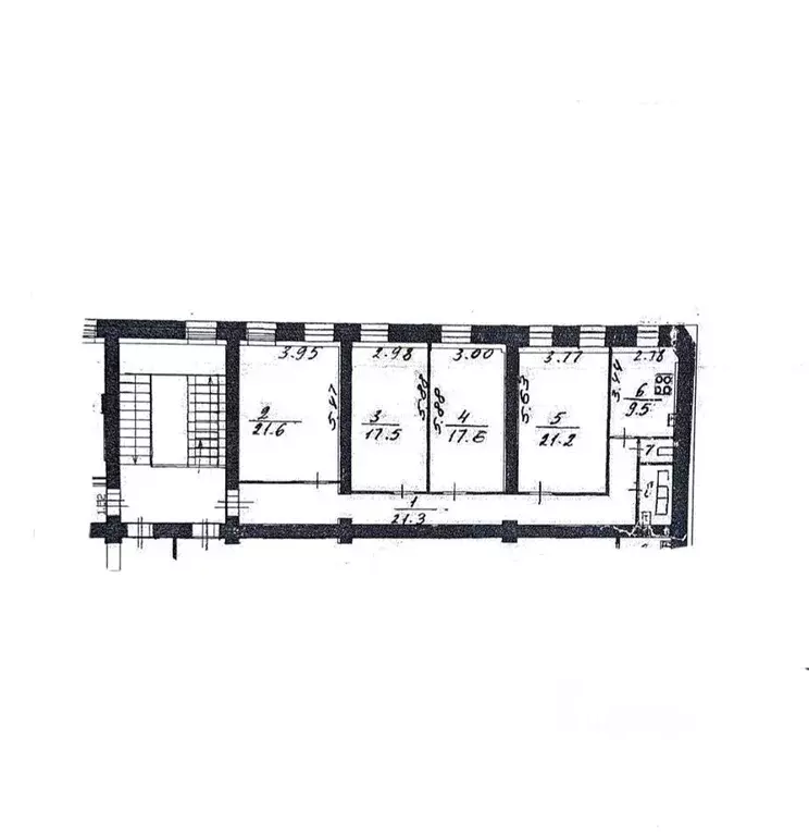 4-к кв. Санкт-Петербург Большой Сампсониевский просп., 20 (113.6 м) - Фото 1