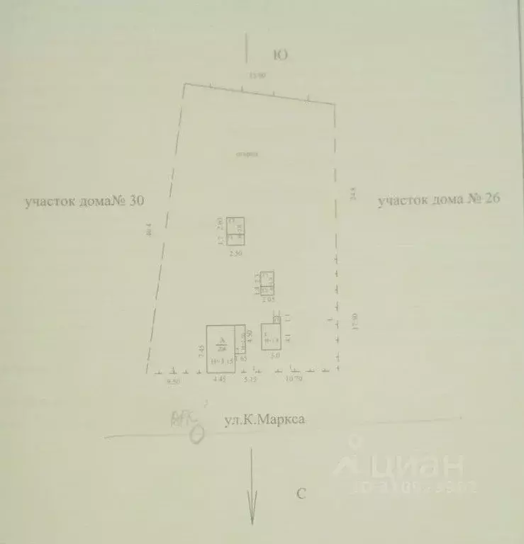 Дом в Башкортостан, Благовещенск ул. Карла Маркса, 28 (25 м) - Фото 0