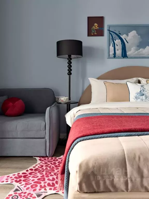 Студия Санкт-Петербург Уральская ул., 25 (24.7 м) - Фото 1