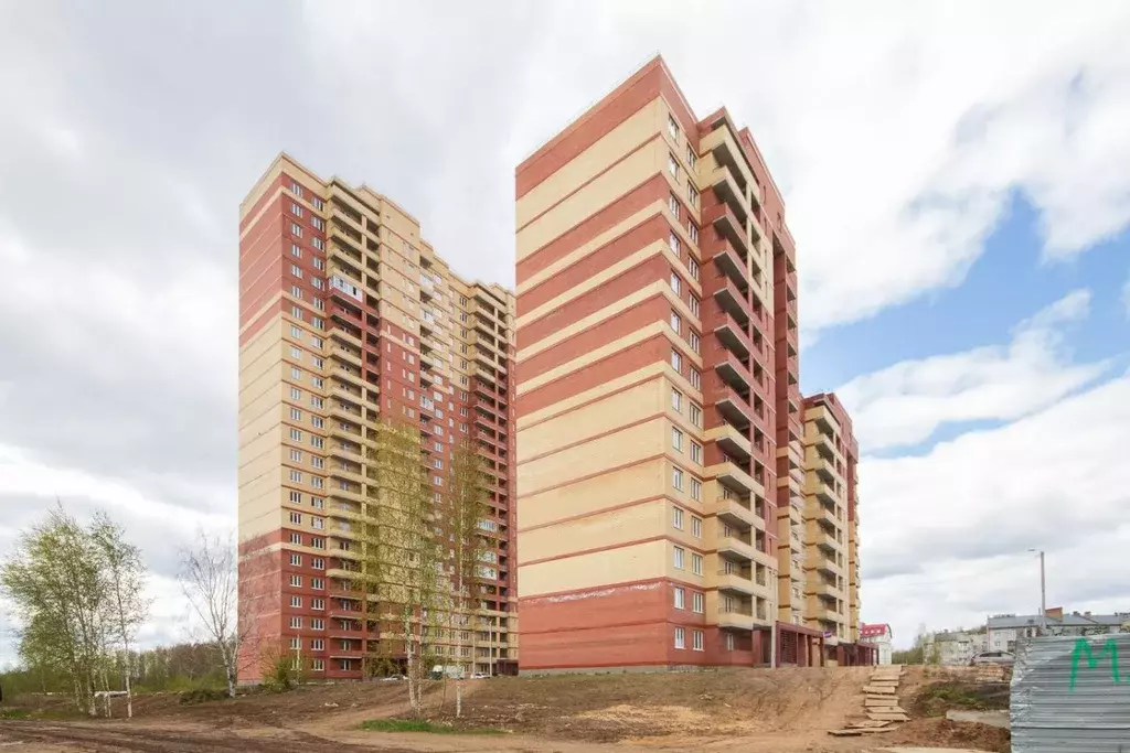3-к кв. Ярославская область, Ярославль Красноборская ул., 38к3 (88.88 ... - Фото 1