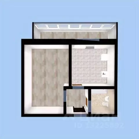 1-к кв. Вологодская область, Вологда Старое ш., 3Бк1 (36.9 м) - Фото 2