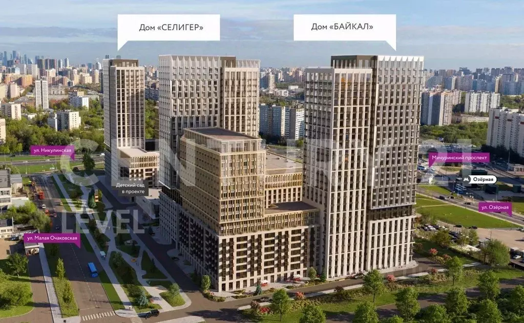 Студия Москва Озерная ул., 42 (27.5 м) - Фото 0