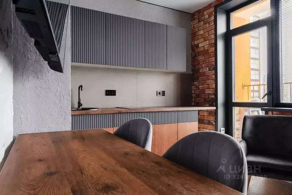 Студия Свердловская область, Екатеринбург ул. Крауля, 107 (25.0 м) - Фото 2