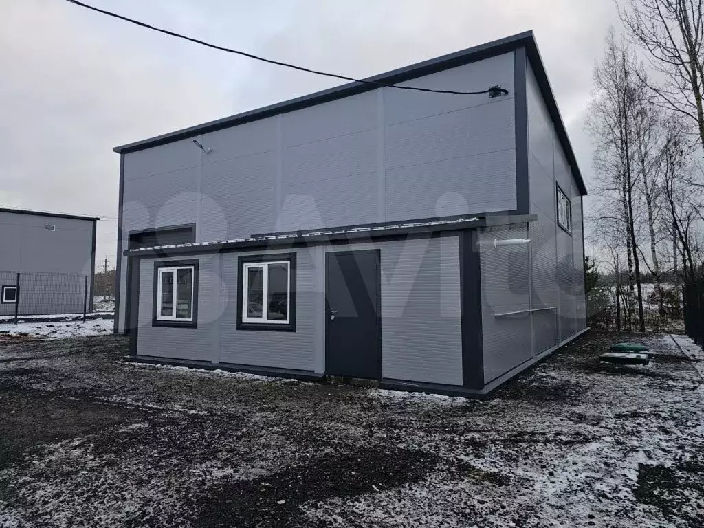 Продажа двух зданий 480 м2 с земельным участком на Мурманском ш - Фото 1
