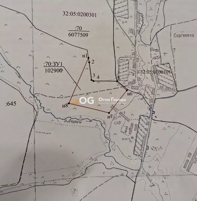 Участок в Брянская область, Дубровский район, Рябчинское с/пос, д. ... - Фото 2