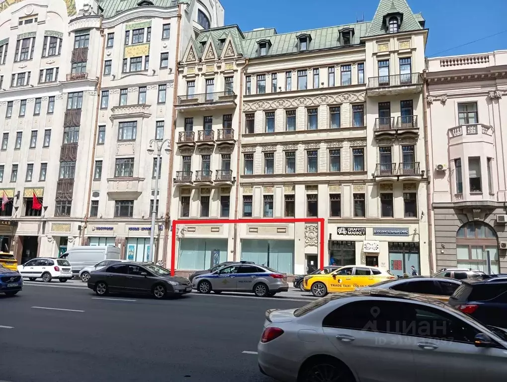 Помещение свободного назначения в Москва 1-я Тверская-Ямская ул., 32 ... - Фото 0