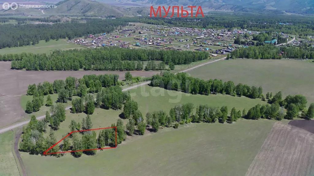 Участок в Усть-Коксинский район, село Мульта (1242 м) - Фото 1
