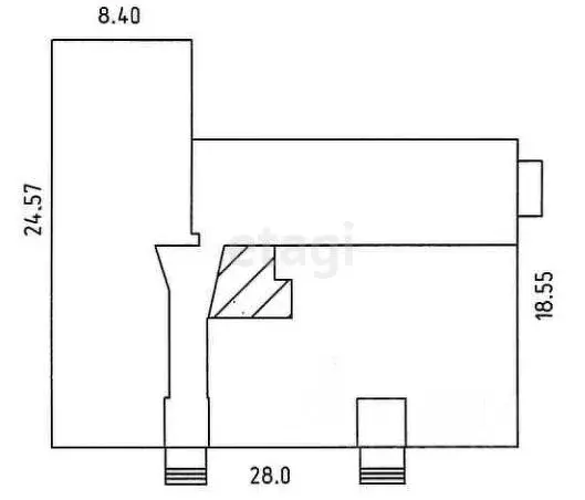Офис в Удмуртия, Можга Можгинский район, Базарная пл., 11 (19 м) - Фото 2