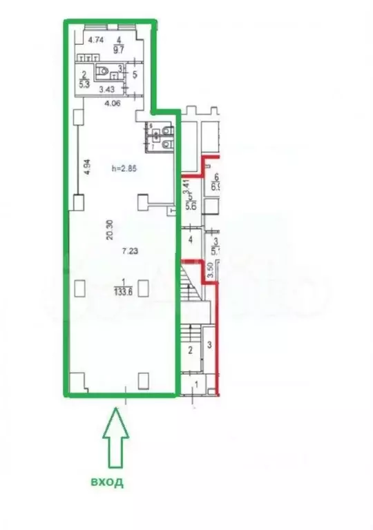 Помещение свободного назначения в Москва ул. Новый Арбат, 22 (156 м) - Фото 2