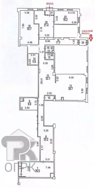 Помещение свободного назначения в Москва Веерная ул., 30К6 (300 м) - Фото 2